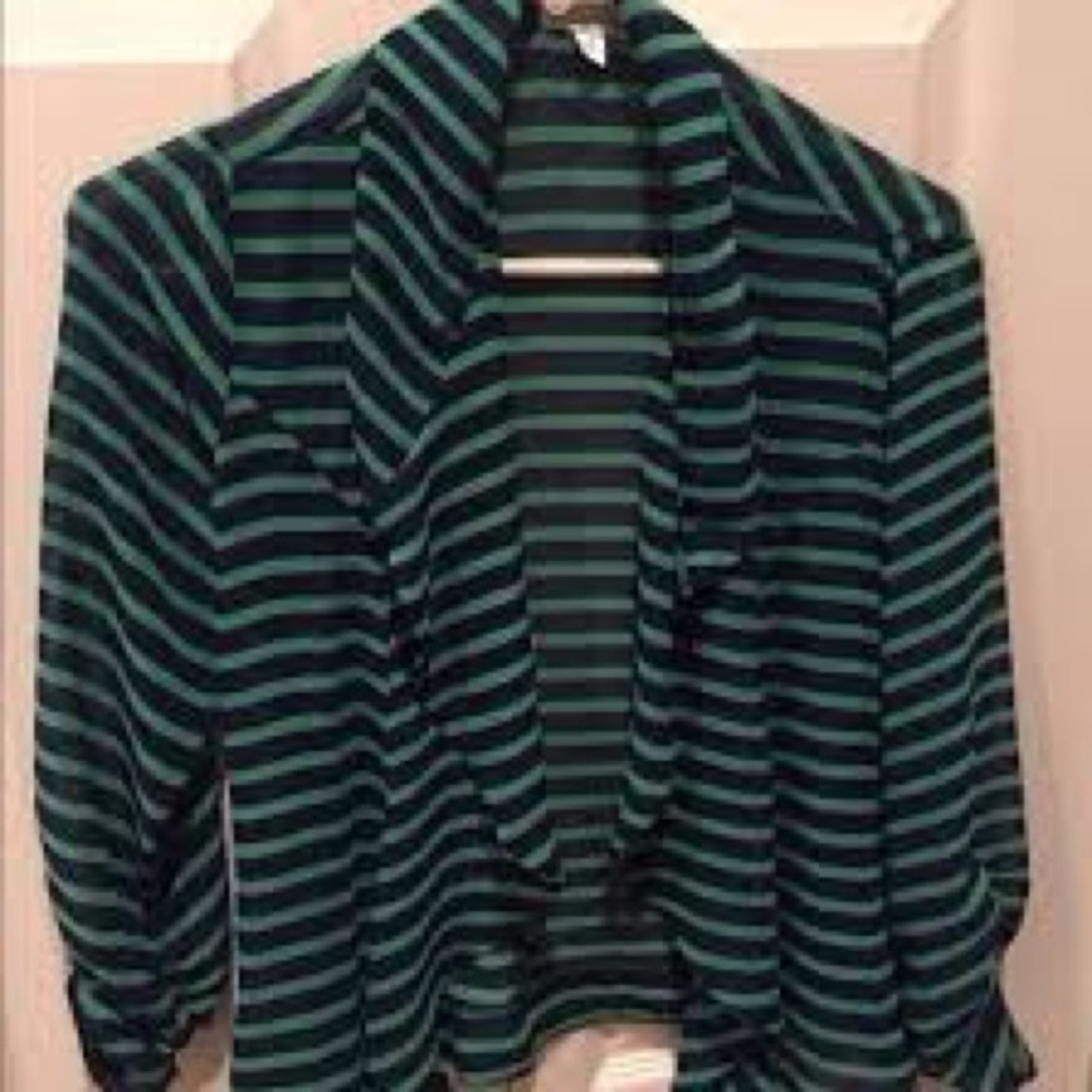 Charming Charlie sheer cardigan